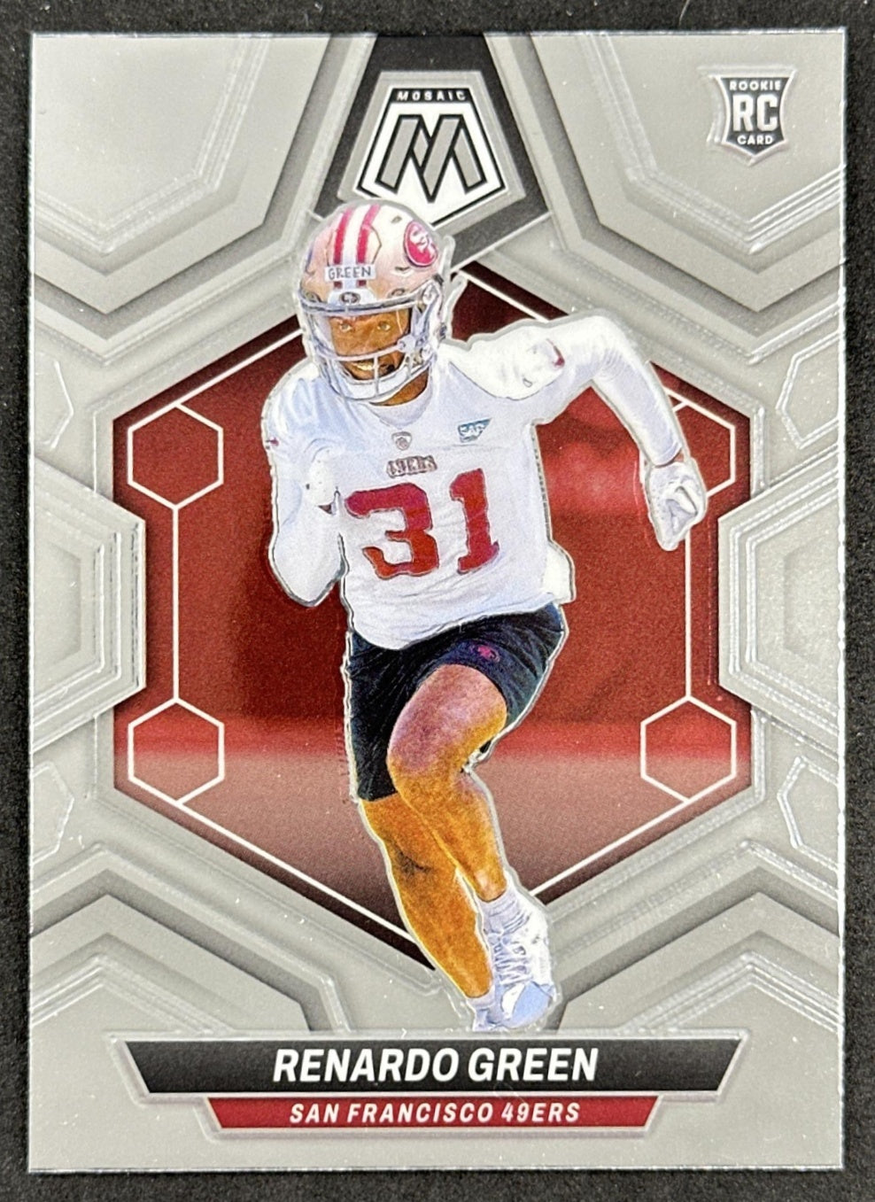 Renardo Green 2024 Panini Mosaic 49ers