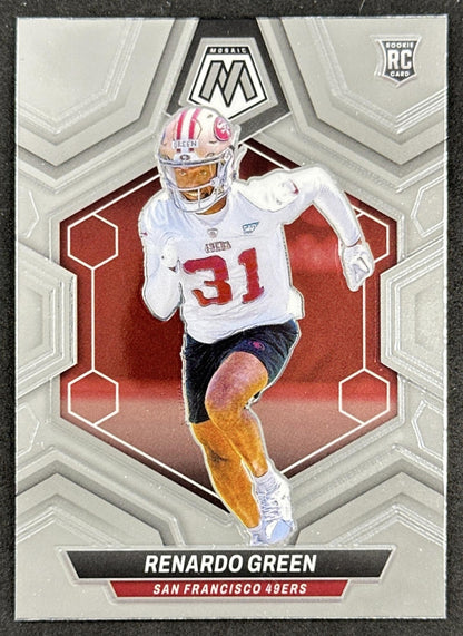 Renardo Green 2024 Panini Mosaic 49ers
