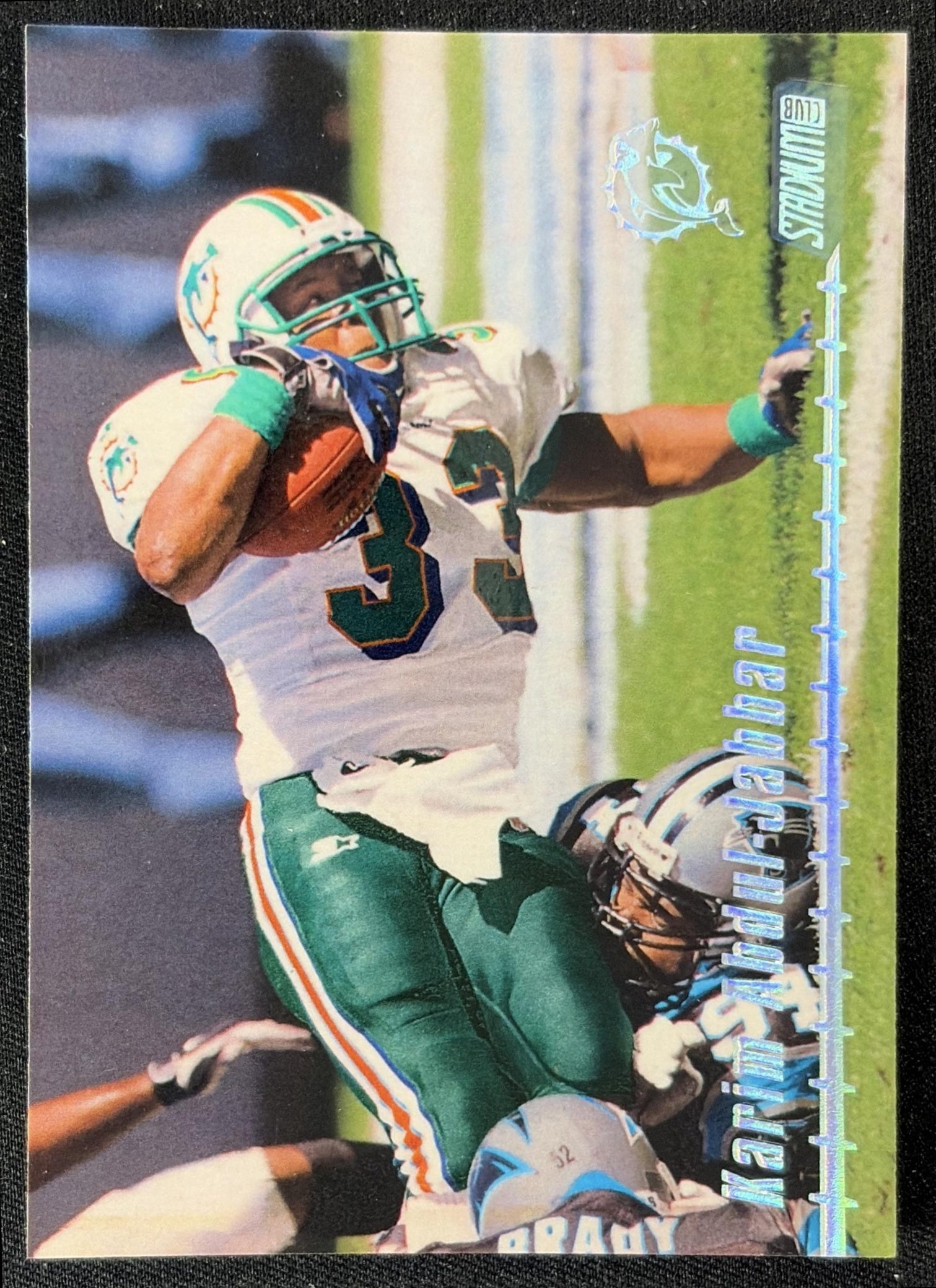 Karim Abdul-Jabbar 1999 Topps Stadium Club Dolphins