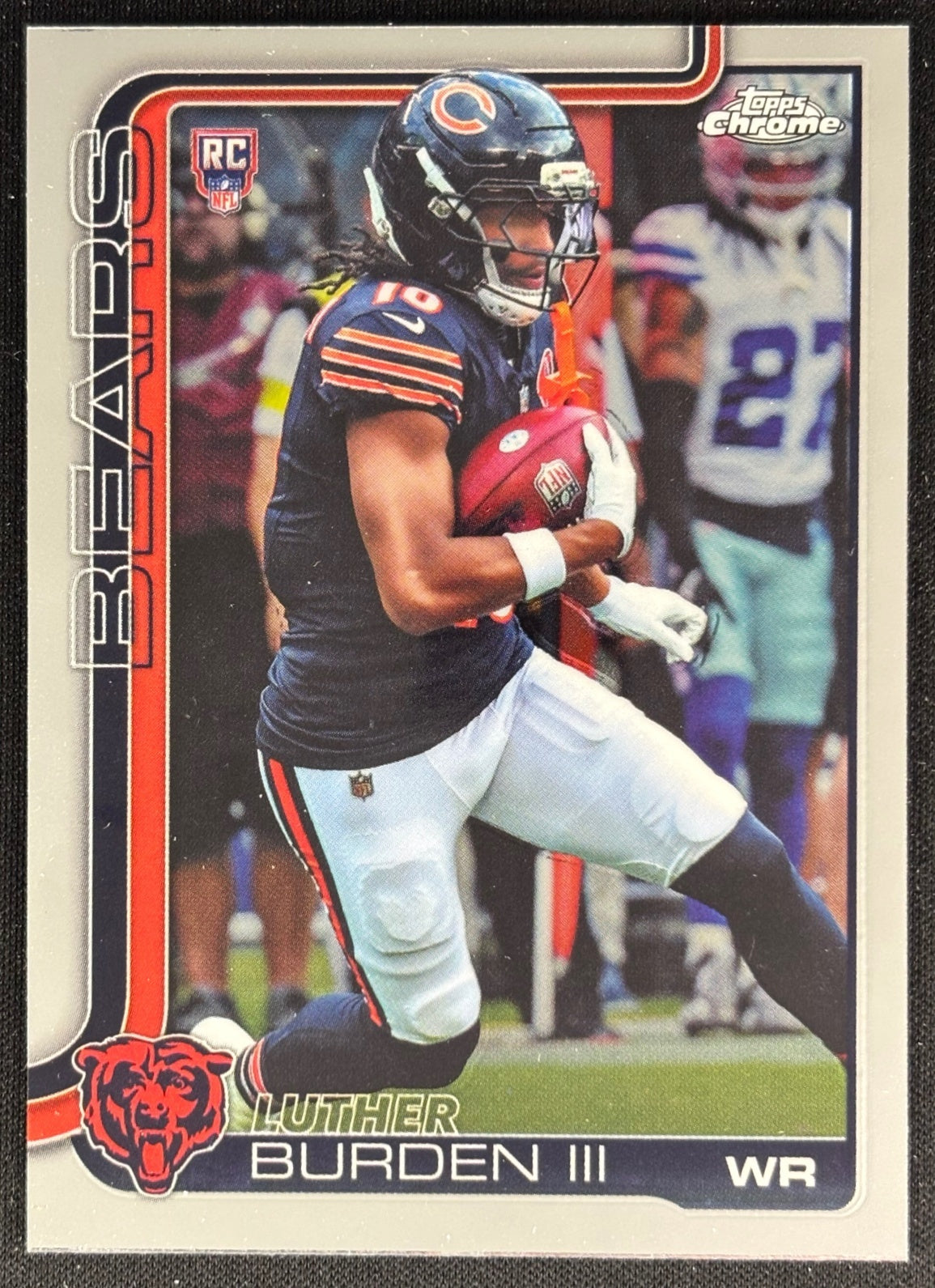 Luther Burden III 2025 Chrome Rookie Bears Sports Trading Cards