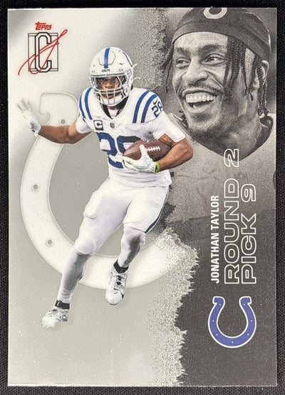 Jonathan Taylor 2025 Topps Signature Class Chrome Veteran Colts Sports Trading Cards