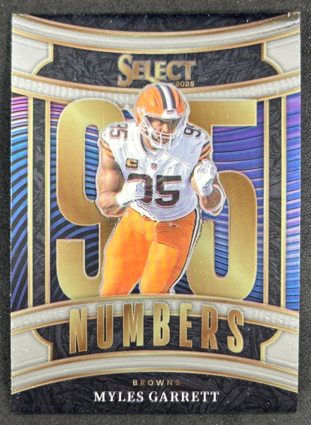 Myles Garrett Select Numbers Cleveland Browns Sports Trading Cards