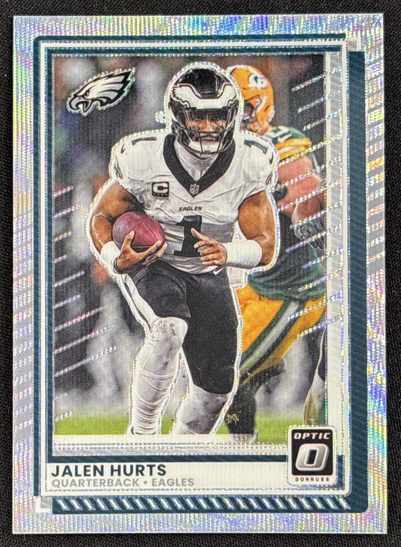 Jalen Hurts 2025 Panini Donruss Optic Wave Prizm /300 Eagles