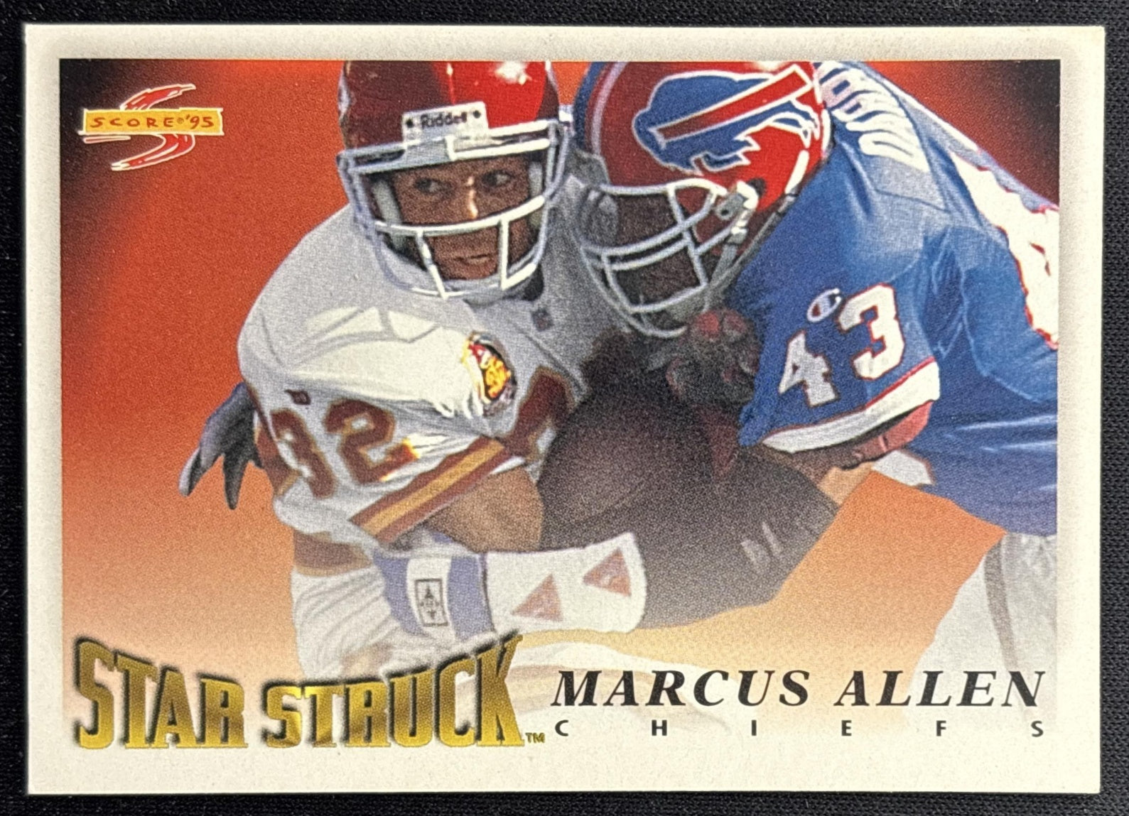 Marcus Allen 1995 Score Chiefs - Front