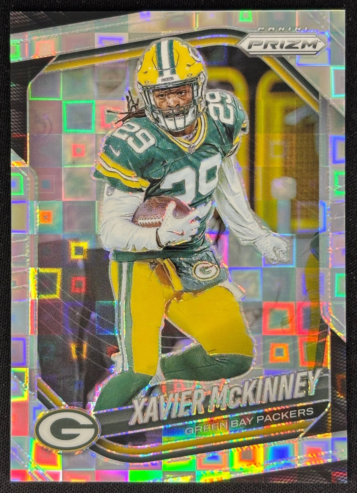 Xavier McKinney 2025 Prizm Pandora /400 Packers Sports Trading Cards