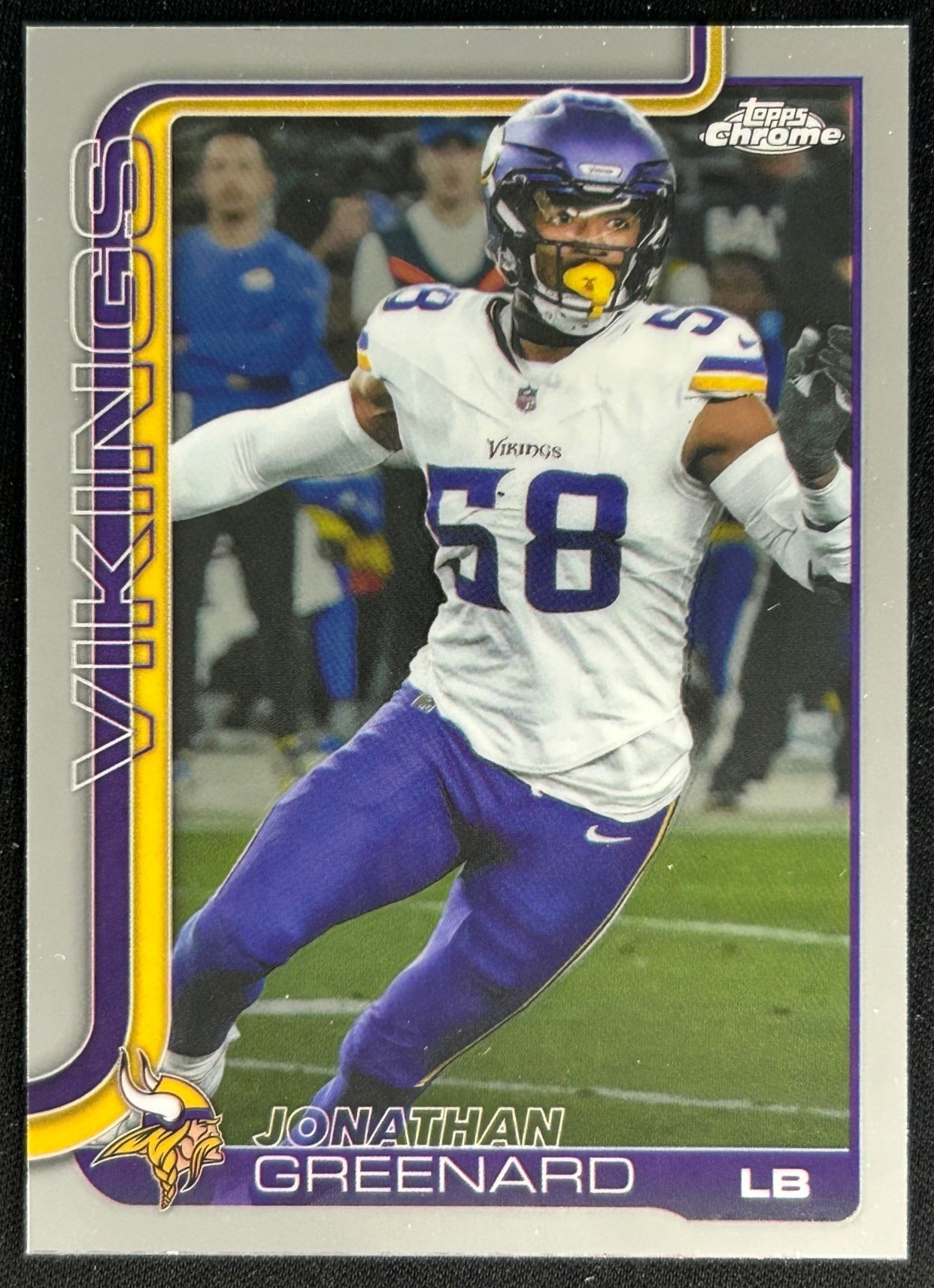 Jonathan Greenard 2025 Topps Chrome Vikings Sports Trading Cards