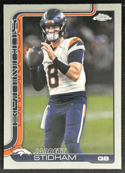 Jarrett Stidham 2025 Topps Chrome Broncos Default Title
