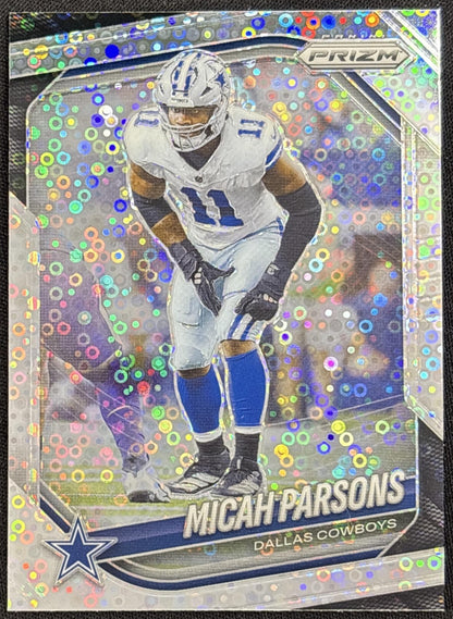 Micah Parsons 2025 Panini Prizm No Huddle Cowboys