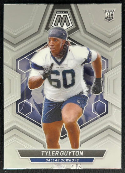 Tyler Guyton 2024 Panini Mosaic Cowboys Sports Trading Cards
