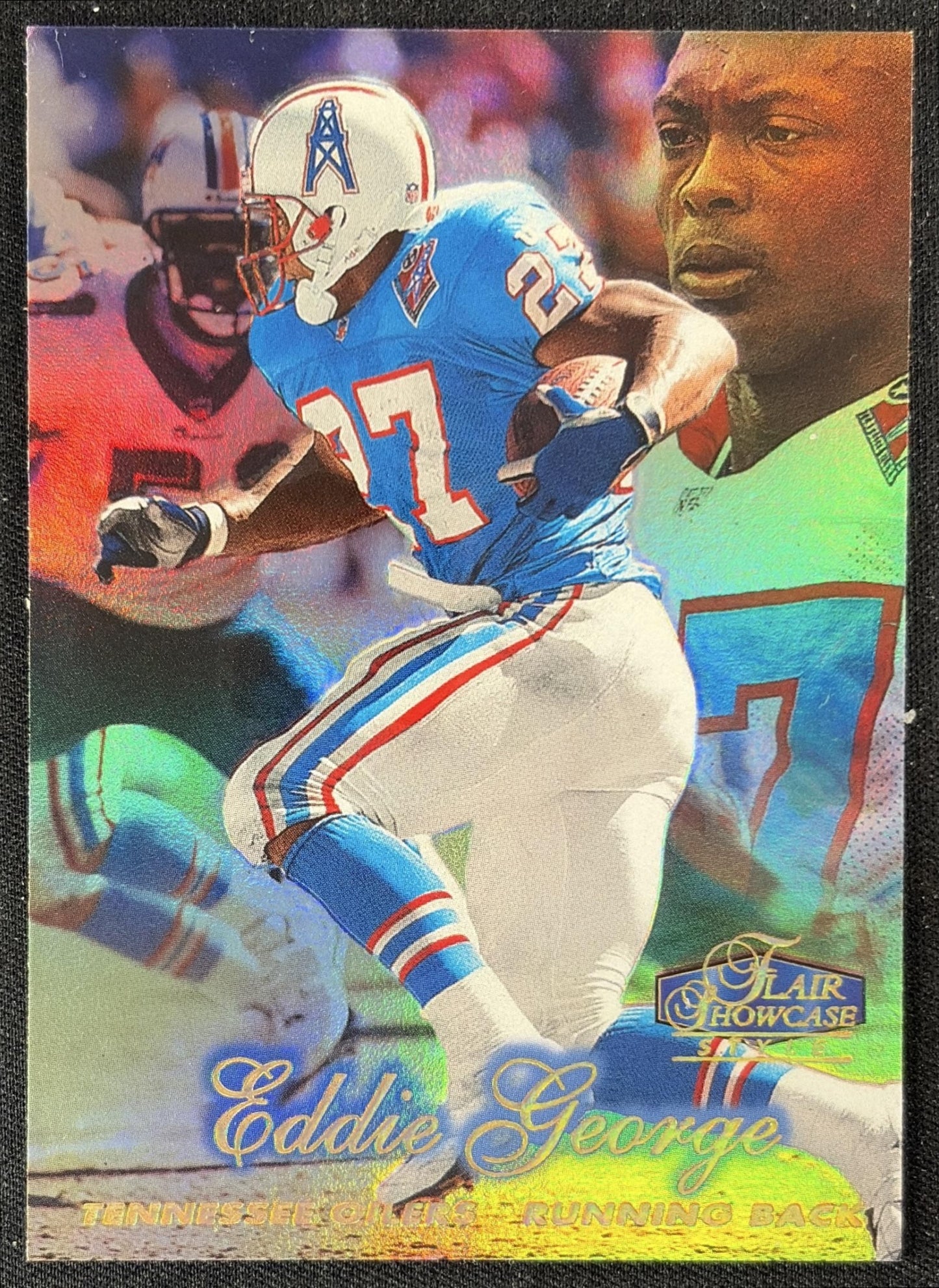Eddie George 1998 Fleer Flair Showcase Row 2 Style