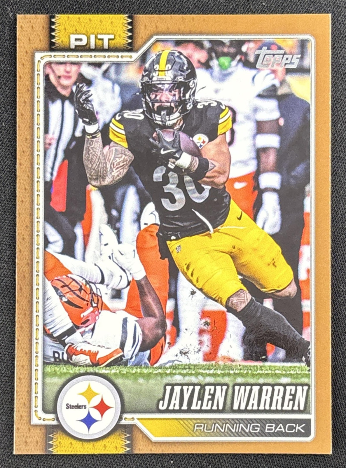 Jaylen Warren 2026 Topps Gold /2026 Steelers