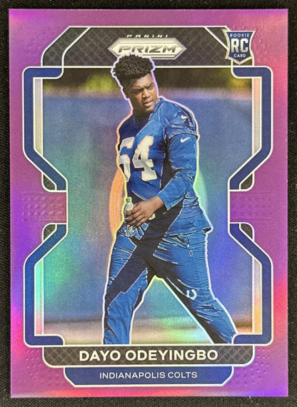 Dayo Odeyingbo 2021 Panini Prizm Purple /125 Colts
