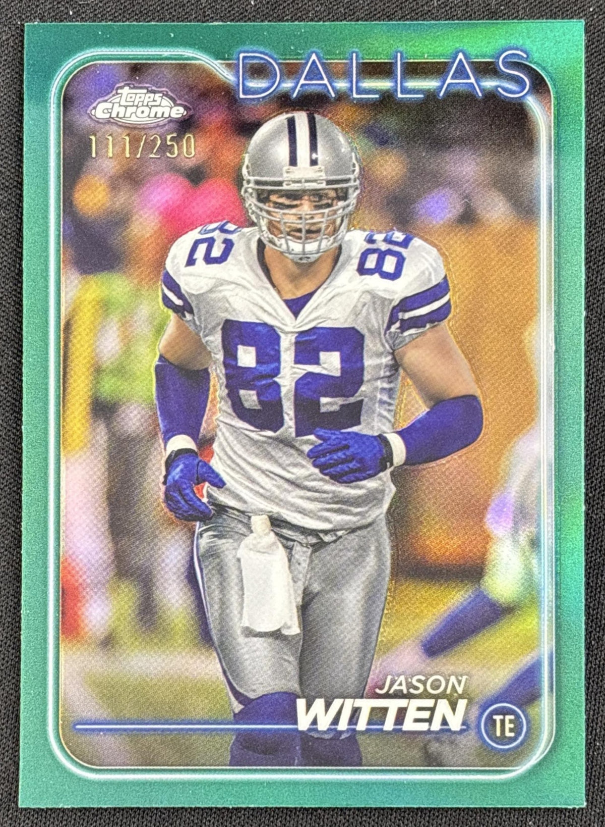 Jason Witten 2024 Topps Chrome Teal Refractor /250 Cowboys