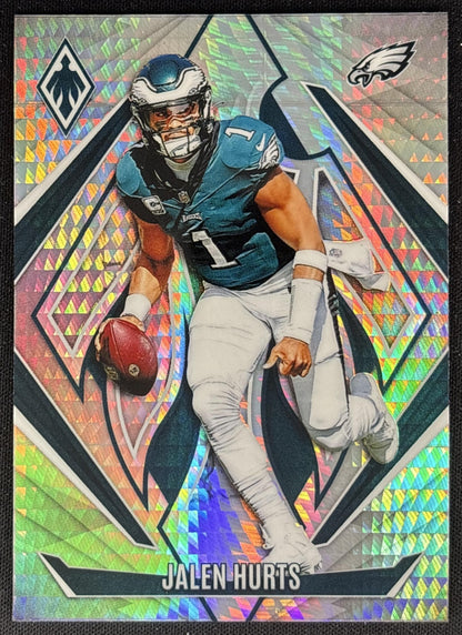 Jalen Hurts 2024 Panini Phoenix Hyper Eagles Sports Trading Cards