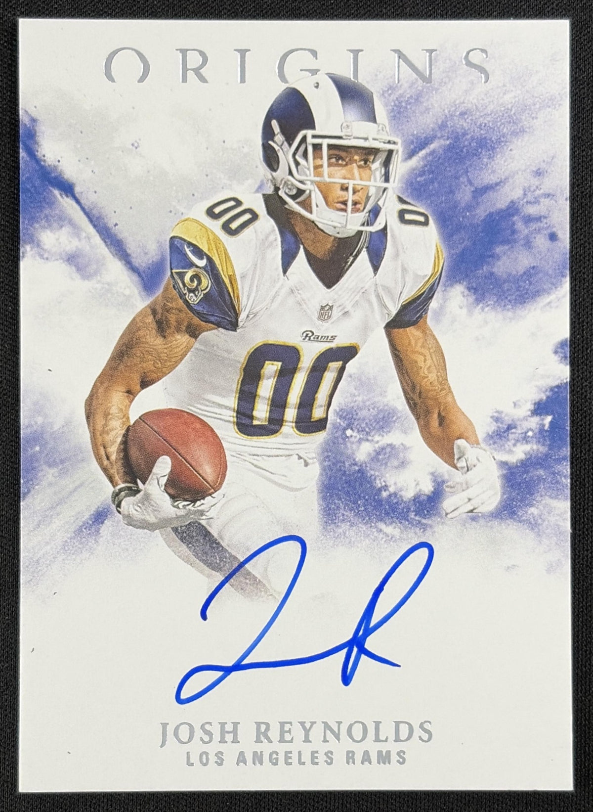Josh Reynolds 2017 Panini Origins Rookie Auto Rams