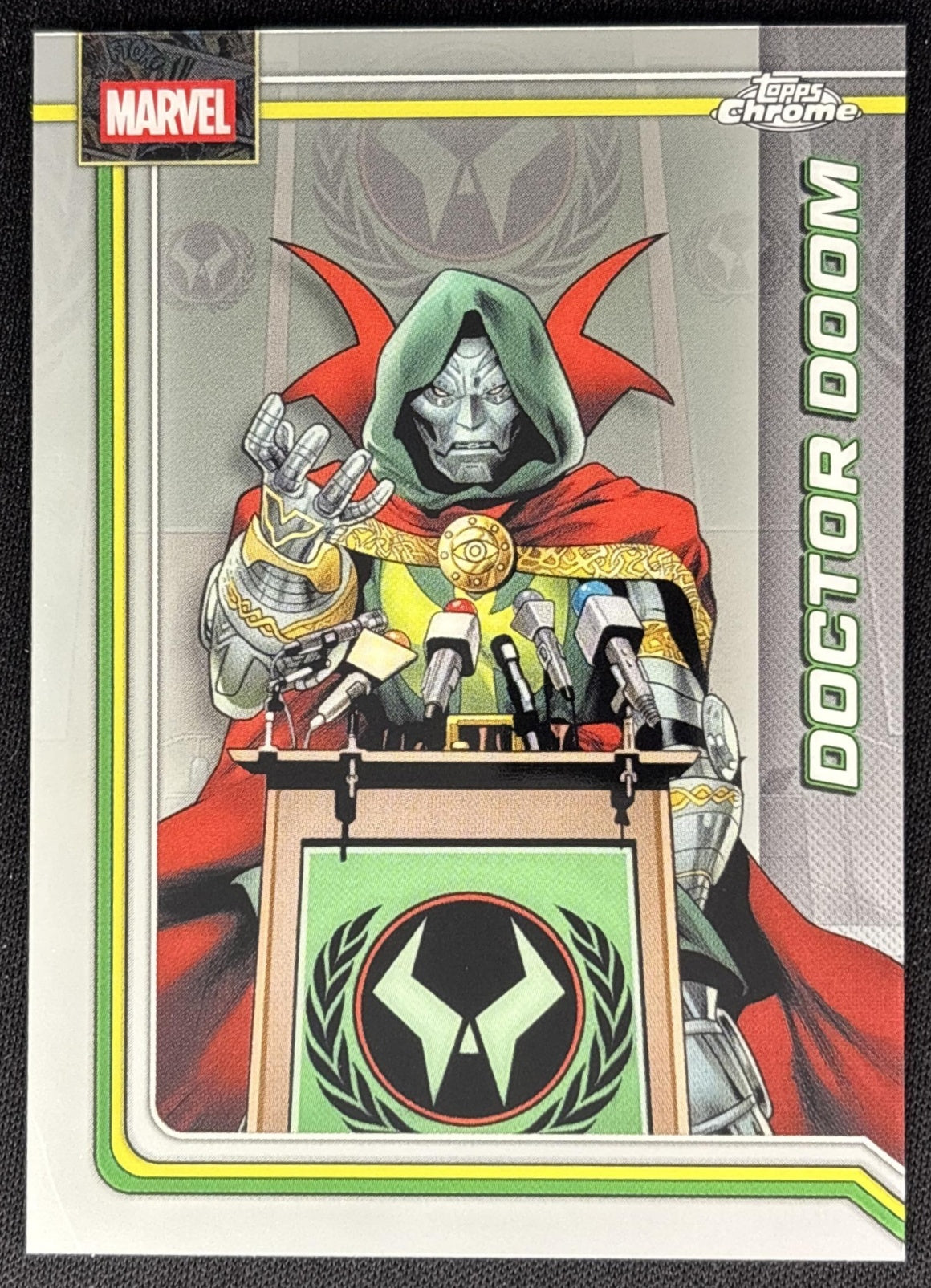 Doctor Doom 2026 Topps Chrome Marvel Comics