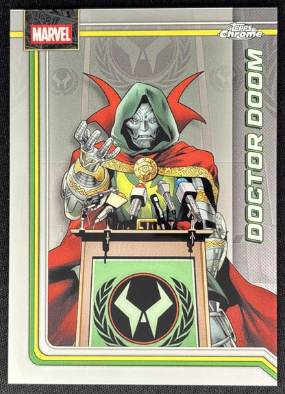 Doctor Doom 2026 Topps Chrome Marvel Comics