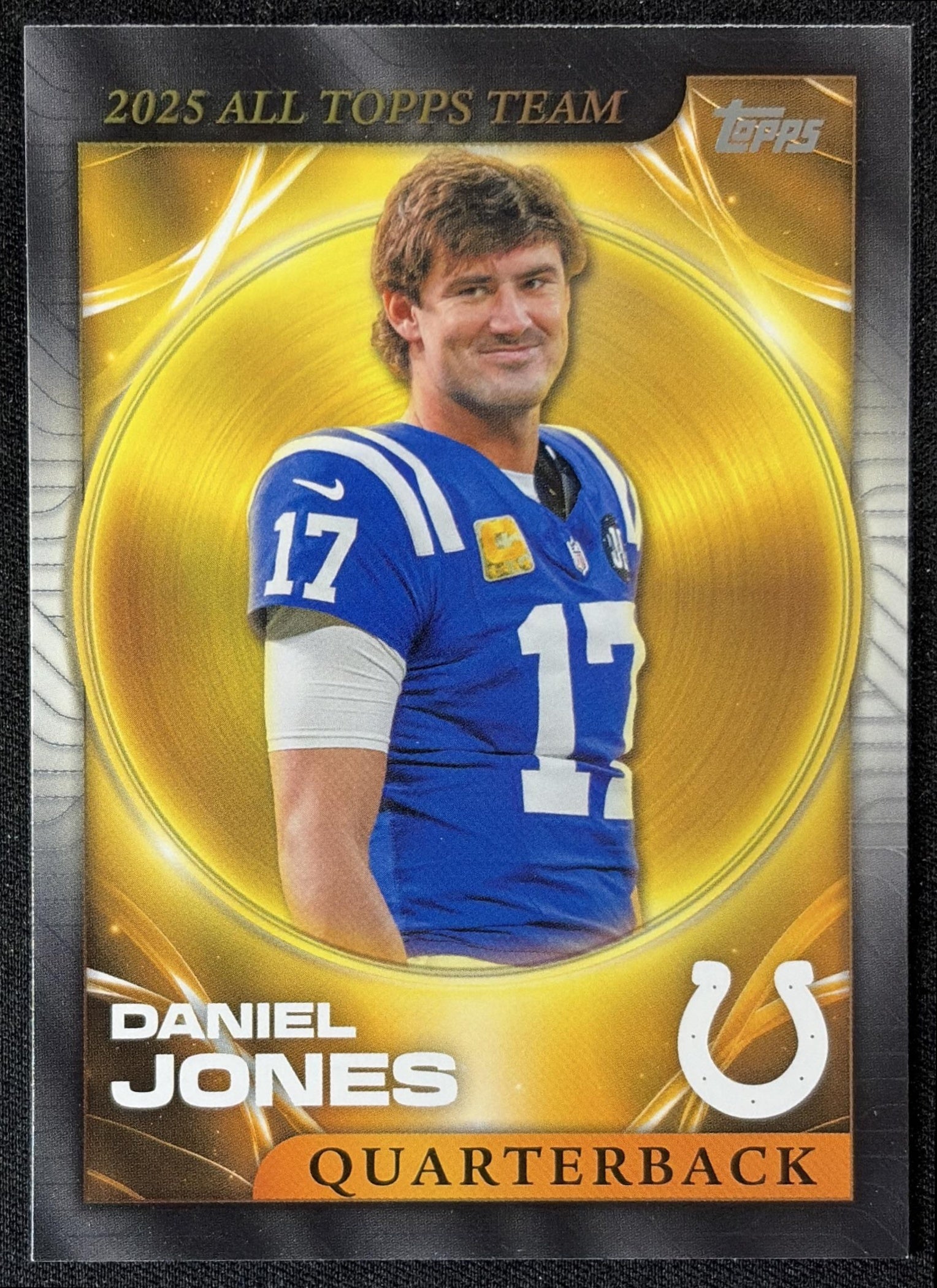 Daniel Jones 2026 Topps 2025 All-Topps Team Colts front
