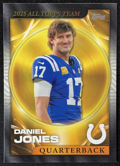 Daniel Jones 2026 Topps 2025 All-Topps Team Colts front