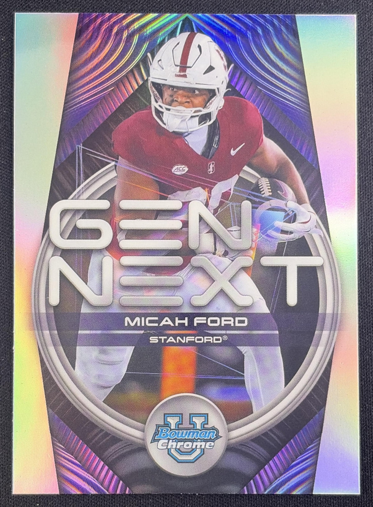 Micah Ford 2026 Bowman Gen Next Chrome Refractor Cardinal