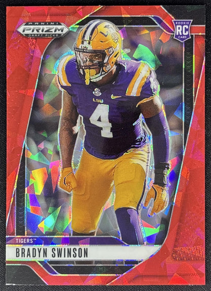 Bradyn Swinson 2025 Panini Prizm Draft Picks Red Ice Tigers Sports Trading Cards