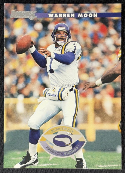 Warren Moon 1996 Donruss Vikings Front