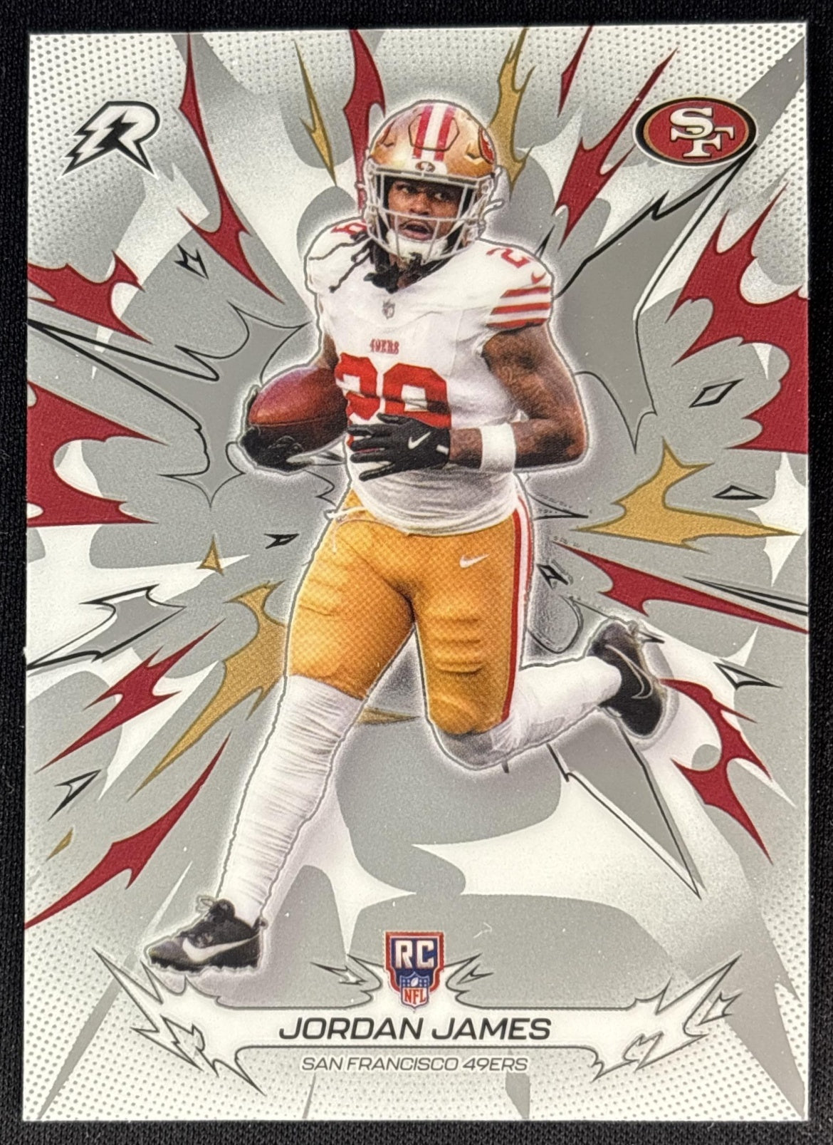 Jordan James 2025 Topps Resurgence 49ers Sports Trading Cards