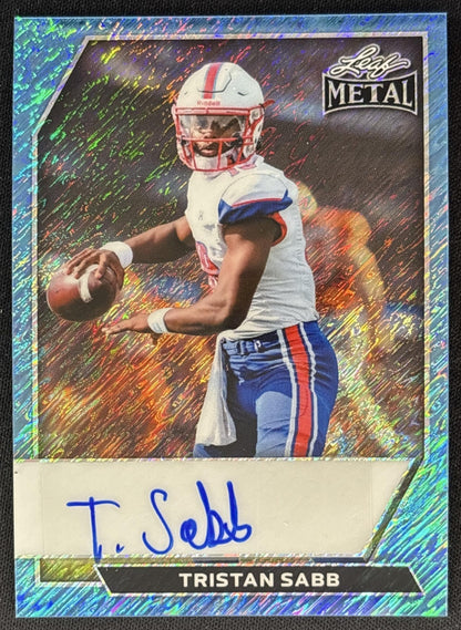 Tristan Sabb 2026 Leaf Metal Auto /8 front
