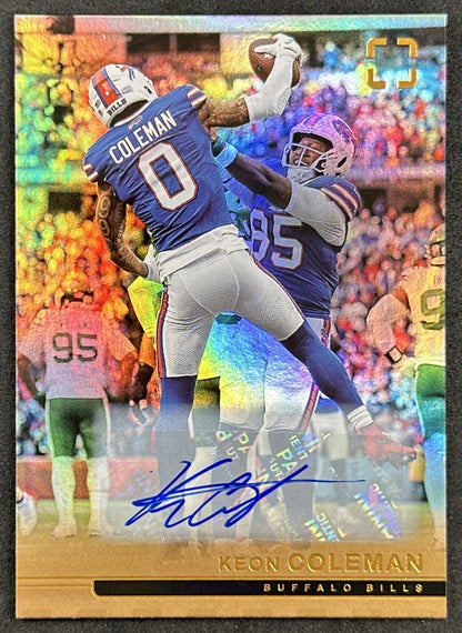 Keon Coleman 2025 Panini PhotoGenic Auto Bills Sports Trading Cards
