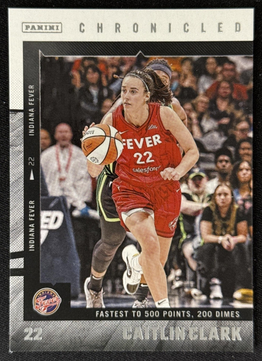 Caitlin Clark 2025 Panini Chronicled WNBA Fever 23 Sports Trading Card