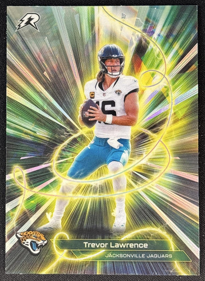 Trevor Lawrence 2025 Topps Resurgence Conductors Refractor Jaguars Jacksonville Jaguars Sports Trading Cards