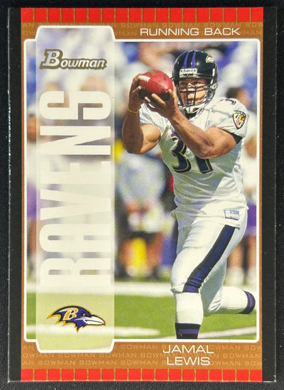 Jamal Lewis 2005 Bronze Ravens Baltimore Ravens Sports Trading Cards