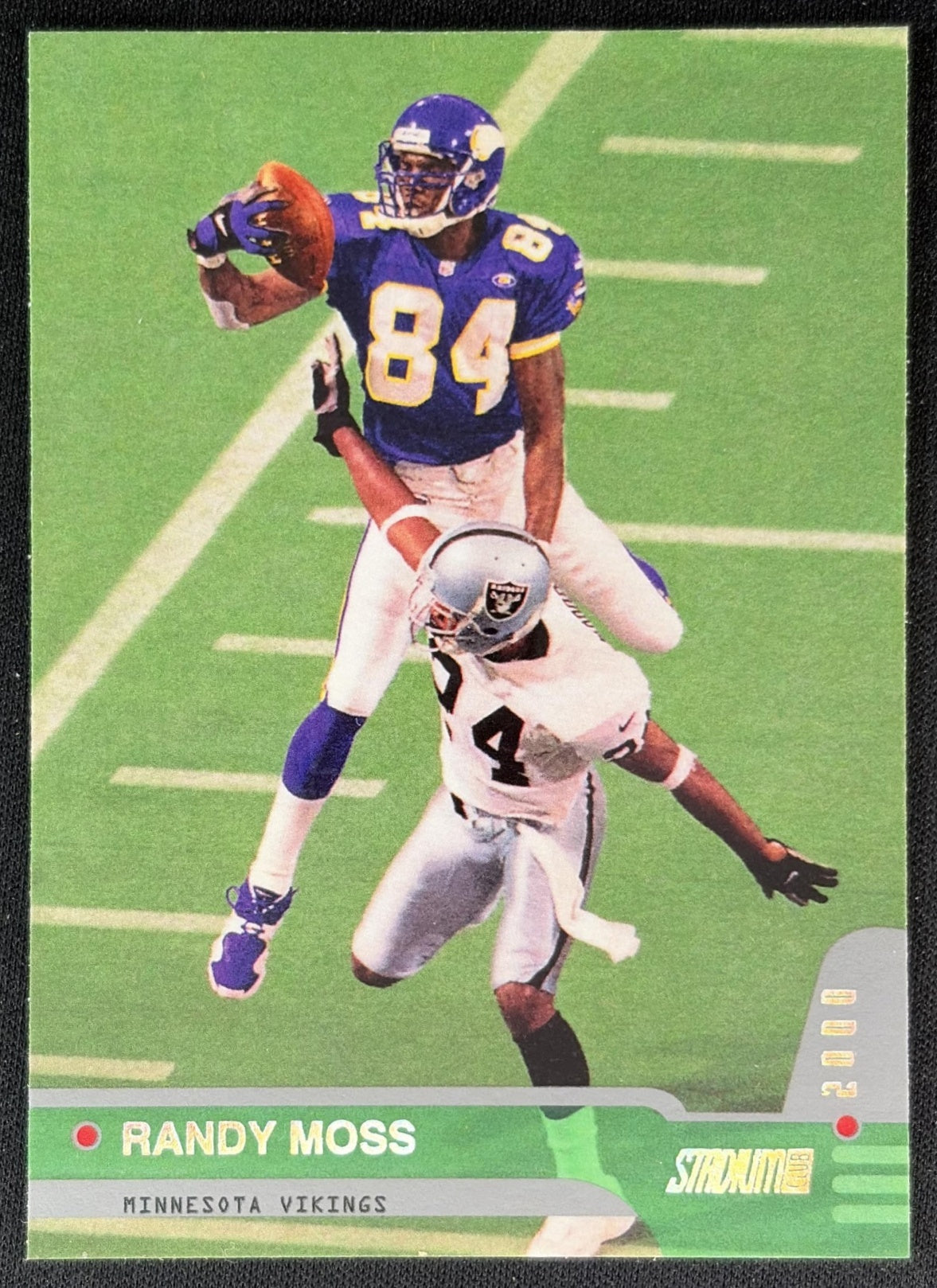 Randy Moss 2000 Topps Stadium Club Vikings