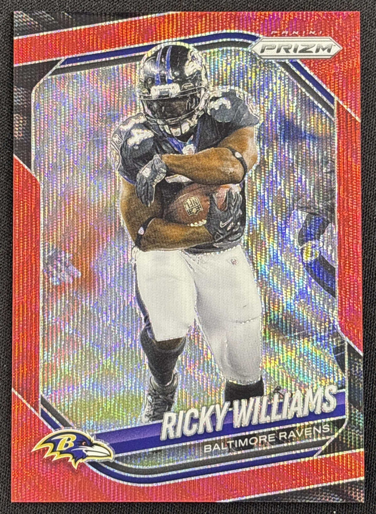 Ricky Williams 2025 Panini Prizm Red Wave /149 Ravens