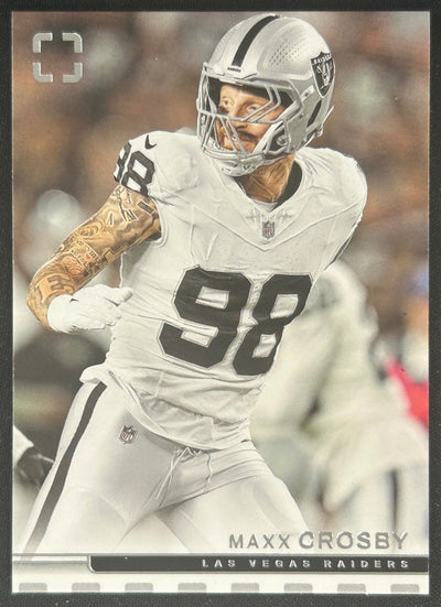 Maxx Crosby 2025 Panini PhotoGenic Raiders Sports Trading Card