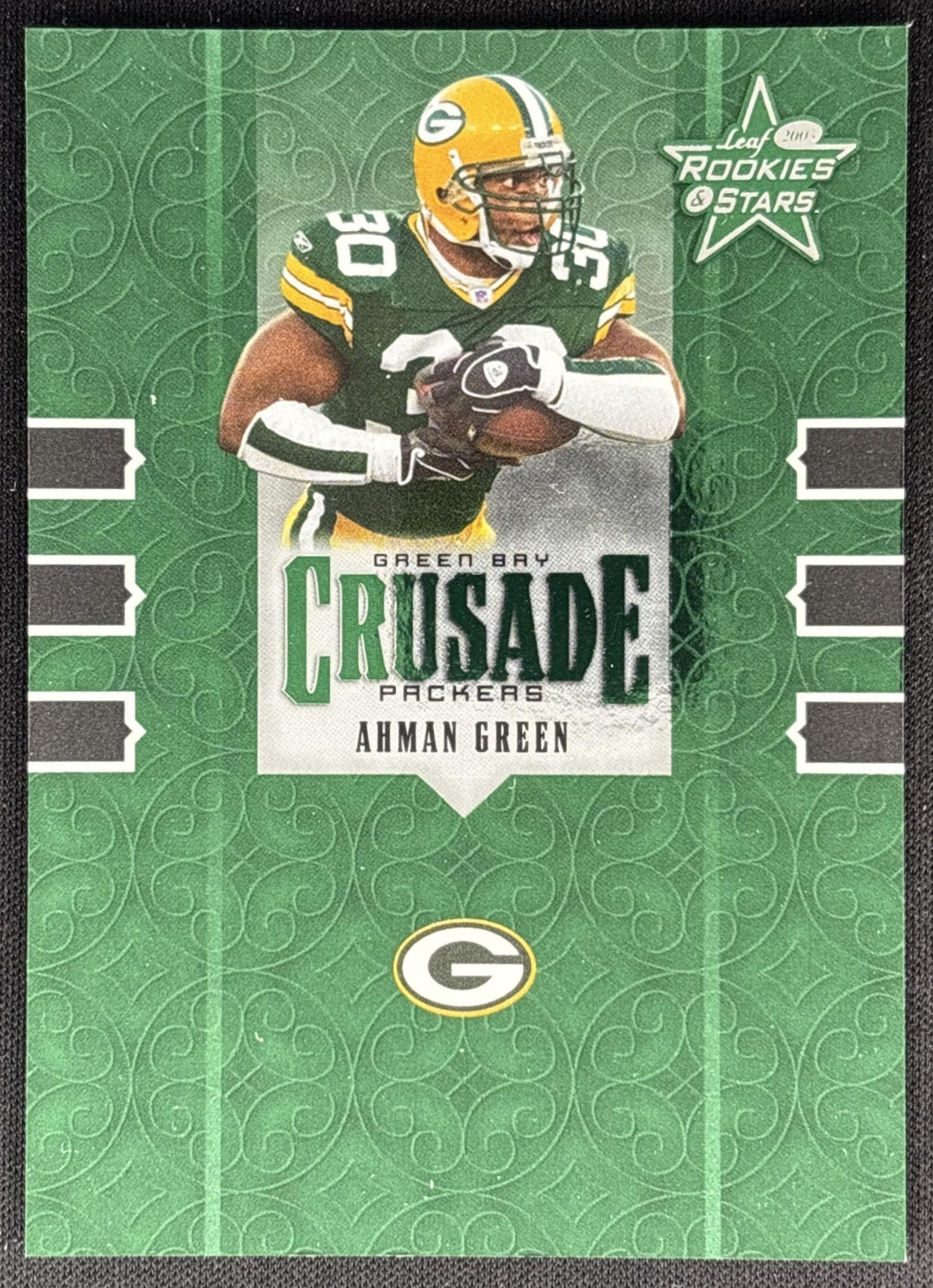 Ahman Green 2005 Leaf Rookies & Stars Crusade /750 Packers front