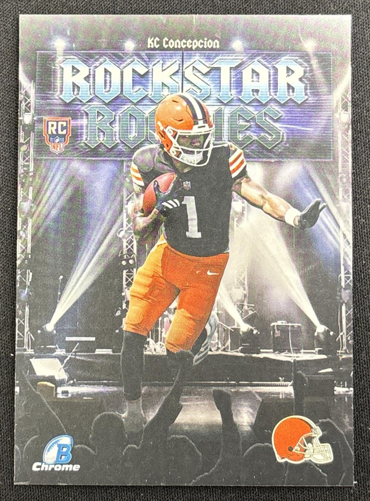 KC Concepcion 2026 Bowman Rockstar Rookies Chrome Browns