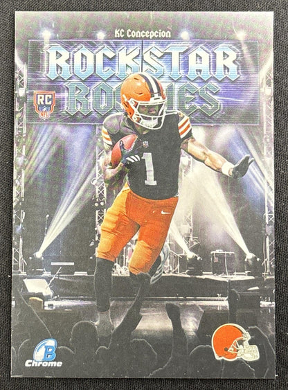 KC Concepcion 2026 Bowman Rockstar Rookies Chrome Browns
