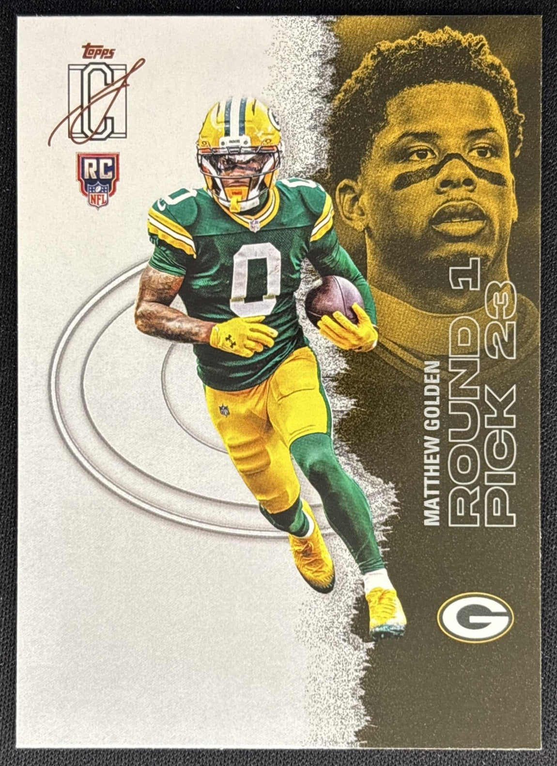 Matthew Golden 2025 Topps Signature Class Rookie Packers front