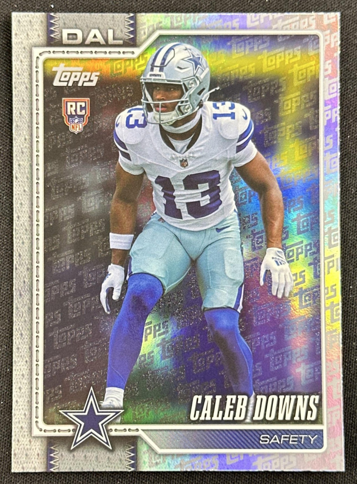 Caleb Downs 2026 Topps Flagship Fanatics Foil Cowboys