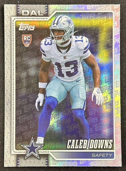 Caleb Downs 2026 Topps Flagship Fanatics Foil Cowboys