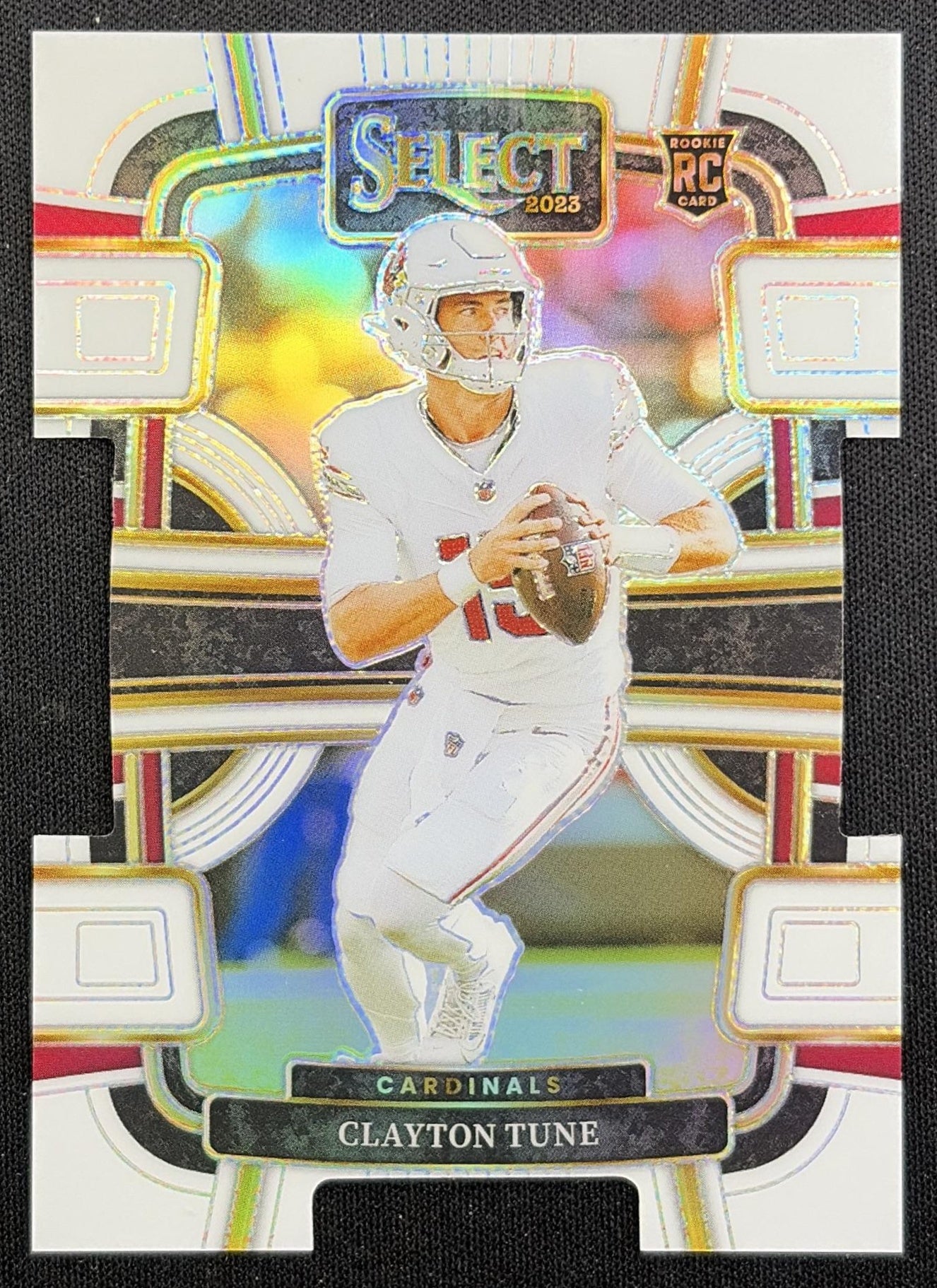 Clayton Tune 2023 Panini Select White Prizms Die Cut /199 Cardinals