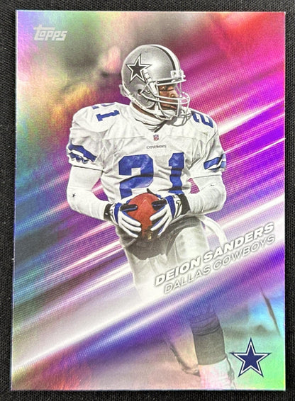 Deion Sanders 2026 Topps Flagship Greats Of The Game Cowboys