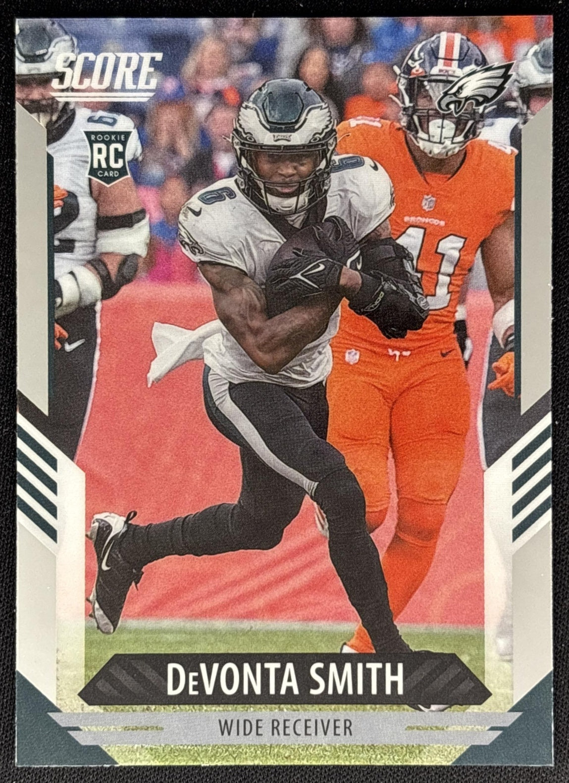 DeVonta Smith 2021 Panini Chronicles Score Update Rookies Eagles front