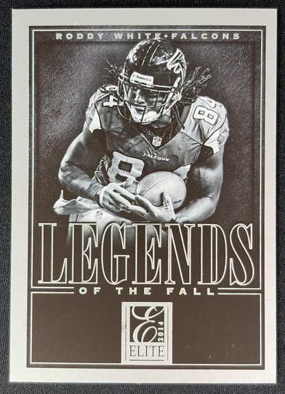 Roddy White 2014 Panini Elite Legends of the Fall Silver Falcons - Front