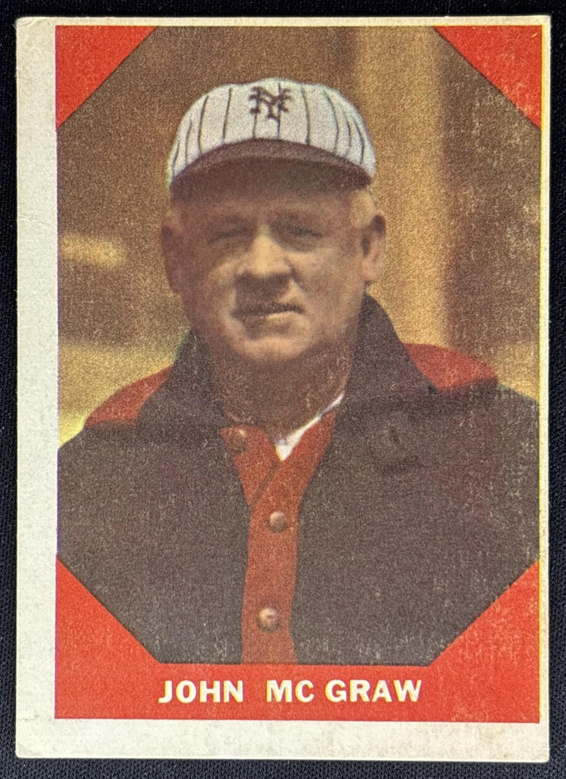 John McGraw 1960 Fleer Baseball Greats Red Sox front