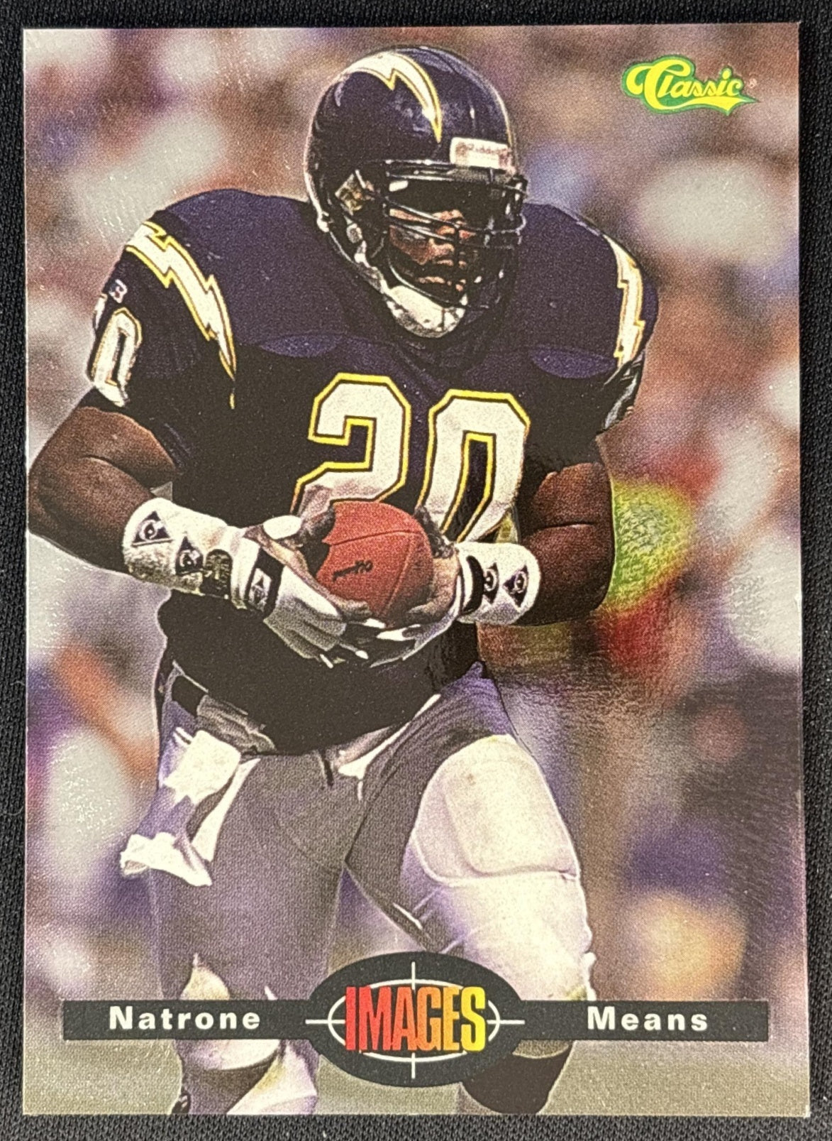 Natrone Means 1994 Classic Images Chargers Sports Trading Cards
