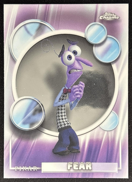 Fear 2026 Topps Chrome Disney Inside Out front