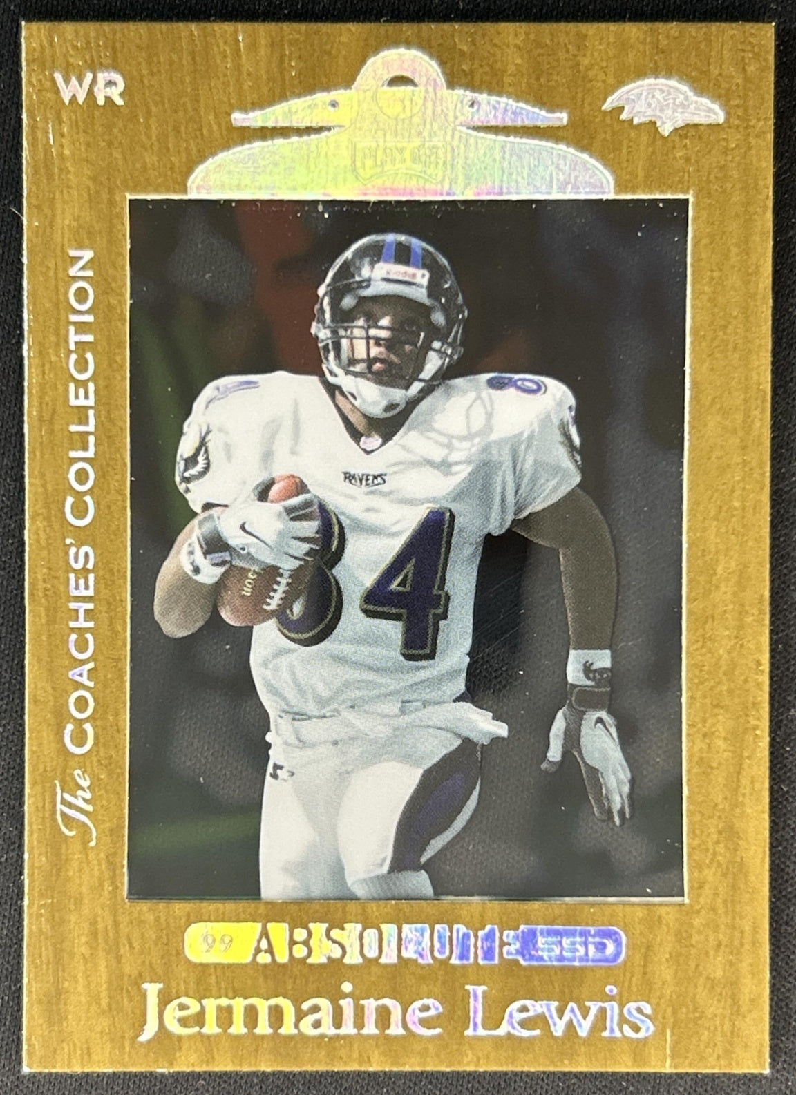 Jermaine Lewis 1999 Playoff Absolute SSD Ravens front
