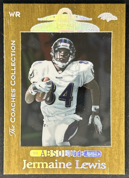 Jermaine Lewis 1999 Playoff Absolute SSD Ravens front